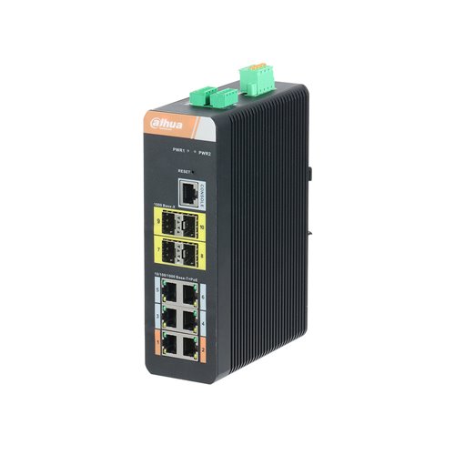 SwitchPoE livello 2 con gestione industriale - PFS4410-6GT-DP