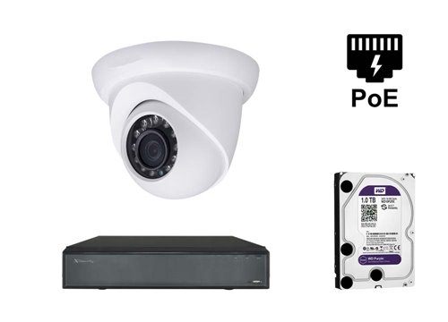 Telecamera IP X-Security da 5 MP - KIT1-XS-IPDM741WH-5
