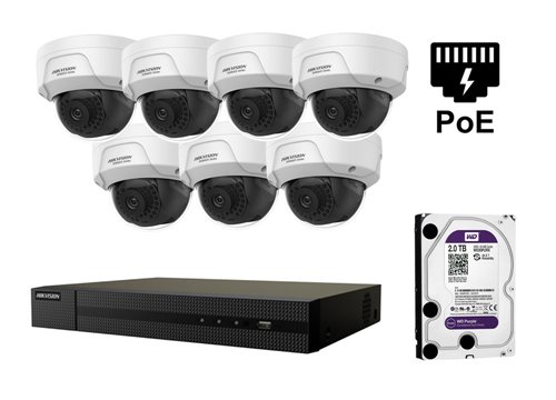 Telecamera IP Hikvision da 4 Megapixel - KIT7-HWI-D141H