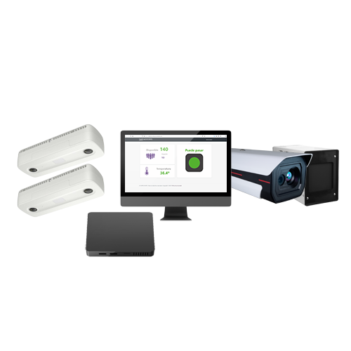 Controllo multi-posizione e indicatore di temperatura - KIT-BODYTEMP-CAPACITY