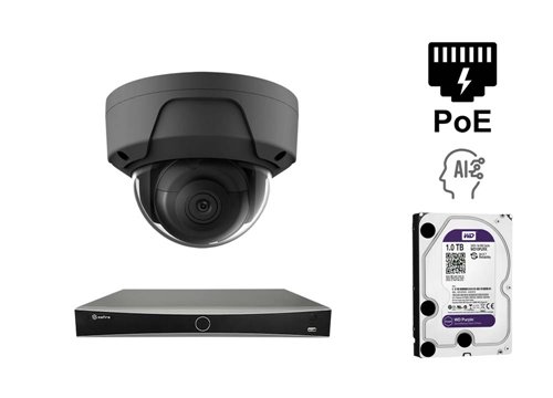 Telecamera IP Safire 2 Megapixel - KIT1-SF-IPD835HG-2E