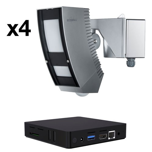 Vim-100m - Lunga distanza (40m) Optex Kit Compo ...