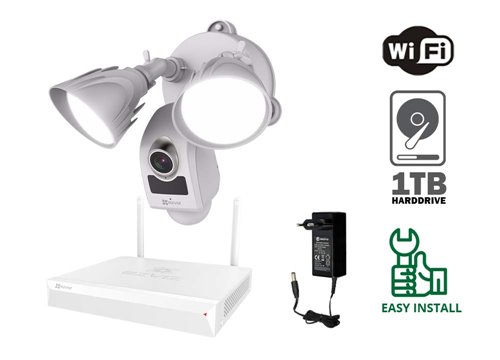 Videocamera proiettore EZVIZ WiFi - KIT1-EZ-CS-LC1-A0-1B2WPFRL