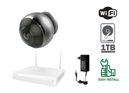 Fotocamera Wi-Fi Ezviz da 3 MP - KIT1-EZ-C6P