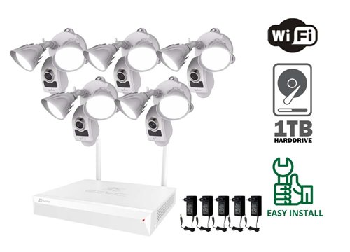 Telecamera Proiettore WiFi EZVIZ - KIT5-EZ-CS-LC1-A0-1B2WPFRL