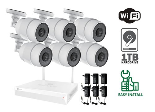 Telecamera IP Ezviz Wifi - KIT6-EZ-C3C