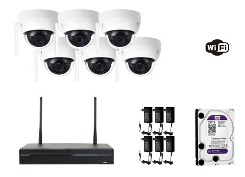 Telecamera IP X-Security da 3 Megapixel - KIT6-XS-IPDM843-3W-0360