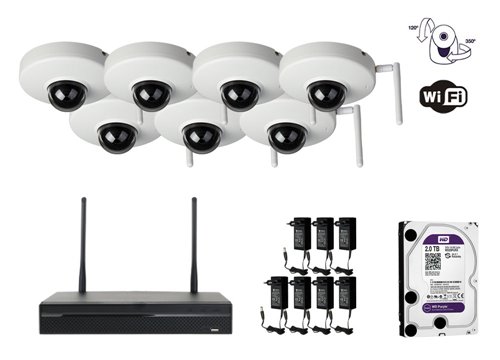 Telecamera IP Pan e Tilt - KIT7-XS-IPPT050SW-2W