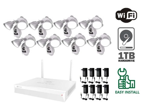 Telecamera Proiettore WiFi EZVIZ - KIT8-EZ-CS-LC1-A0-1B2WPFRL